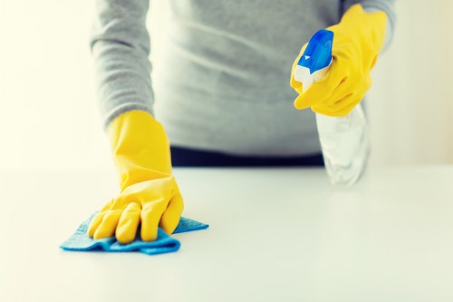 Customer complaint being reviewed after carpet cleaning service