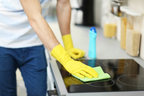 Experienced TW10 cleaners maintaining a spotless living space