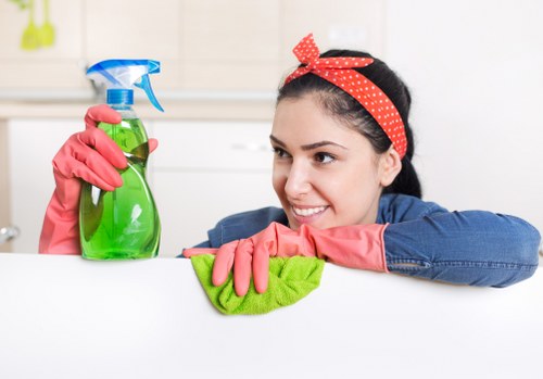 Professional office cleaning in TW10 for desks and shared areas